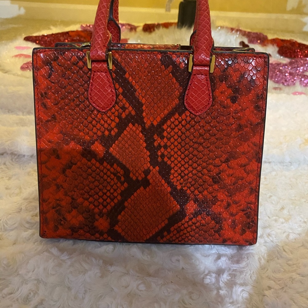 Michael Kors Snakeskin Handbag - Picture 3 of 6